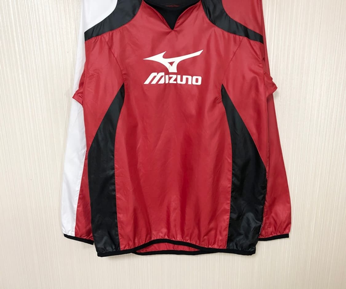 미즈노(MIZINO) 축구/풋살 긴팔 윈드브레이커셔츠/빅로고피스테 L 상품이미지3