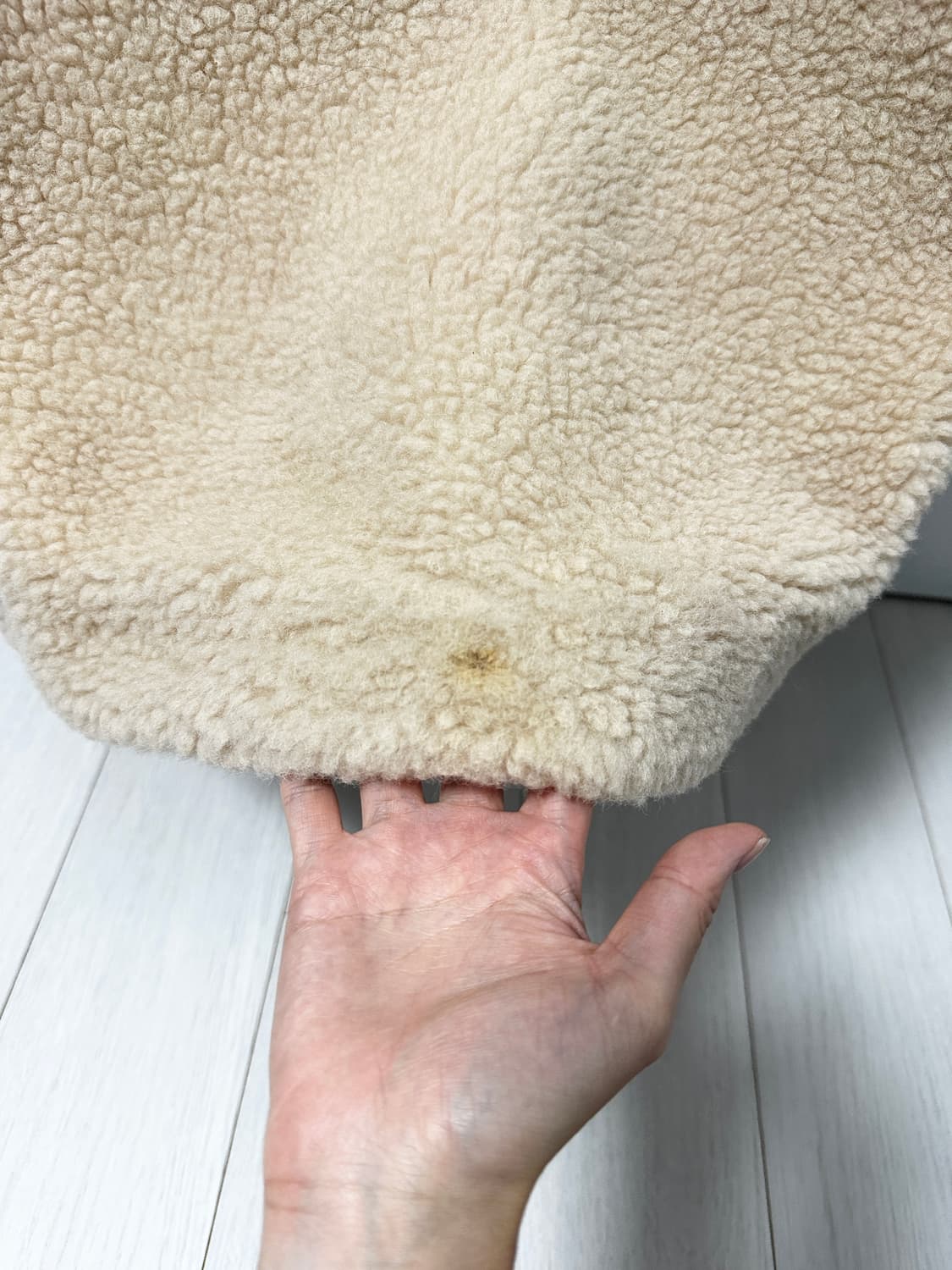 COS(코스) 테디 뽀글이 자켓 판매합니다. 상품이미지8