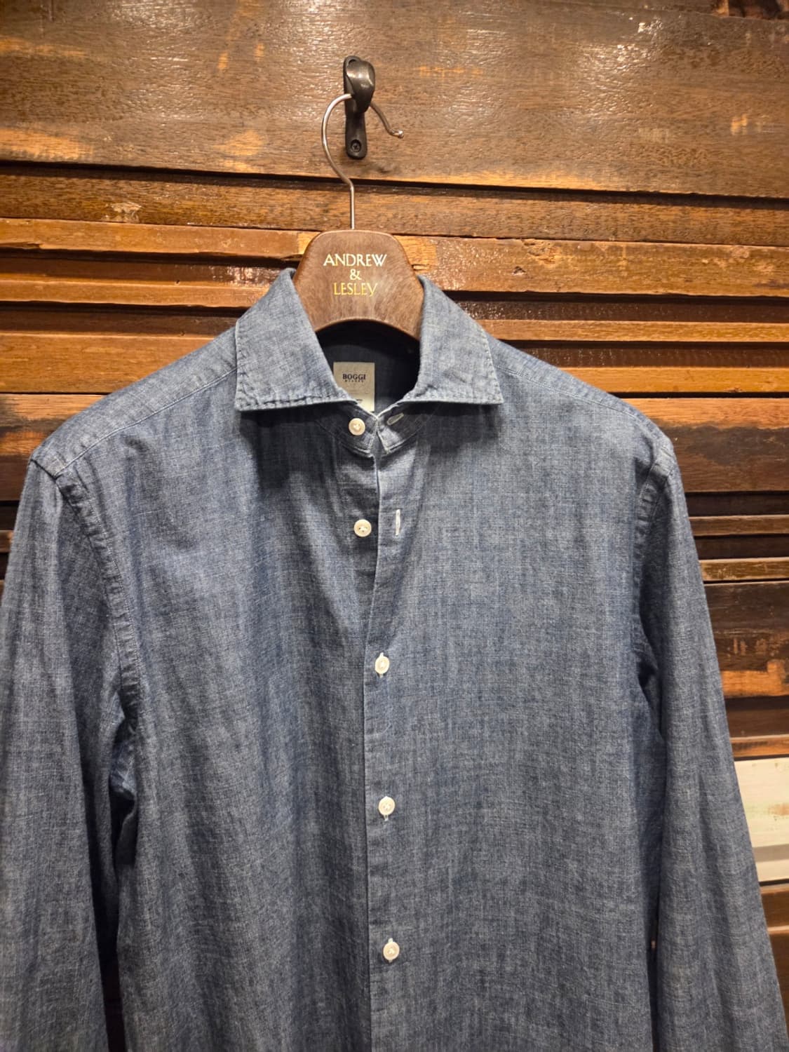 보기 샴브레이셔츠  상품이미지7