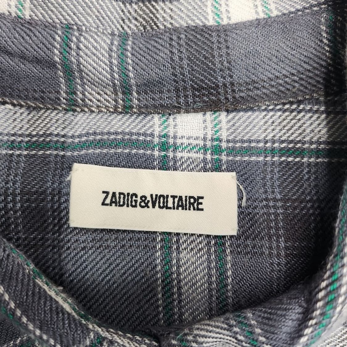 ZADIG&VOLTAIRE 체크 셔츠 Women M 상품이미지6