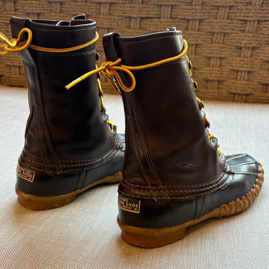 (7D) 60s USA L.L.Bean 메인 헌팅 슈 덕 부츠 상품이미지4