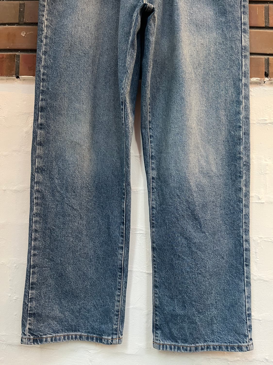 Calvin Klein 스트레이트 와이드 데님 진 36 상품이미지5