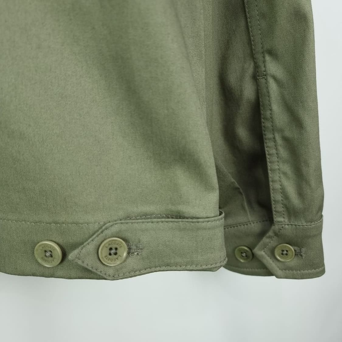 [라코스테] 신형 로고 패치 블루종 자켓 카키 M19788 상품이미지6