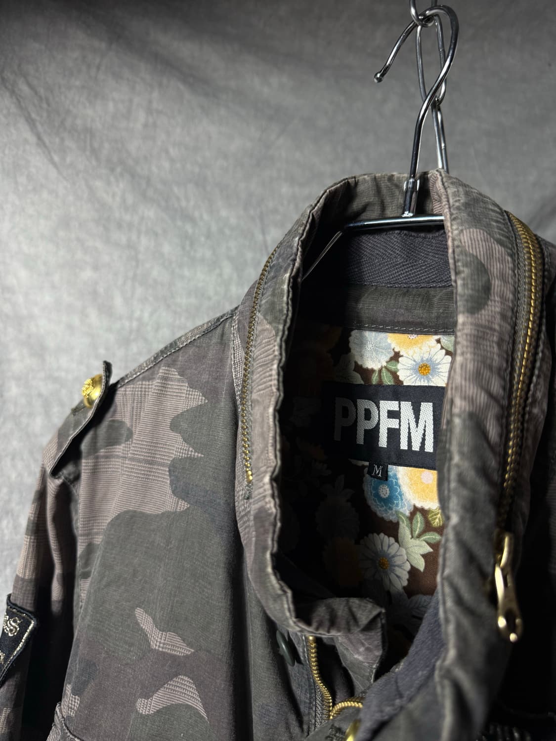 PPFM Military Patch Camo Field Jacket 상품이미지10