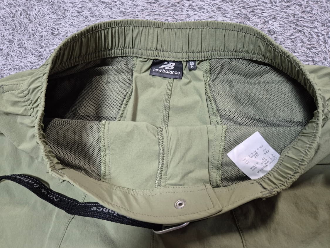뉴발란스 남성 벨티드 카고 쇼츠 M(80) 상품이미지7