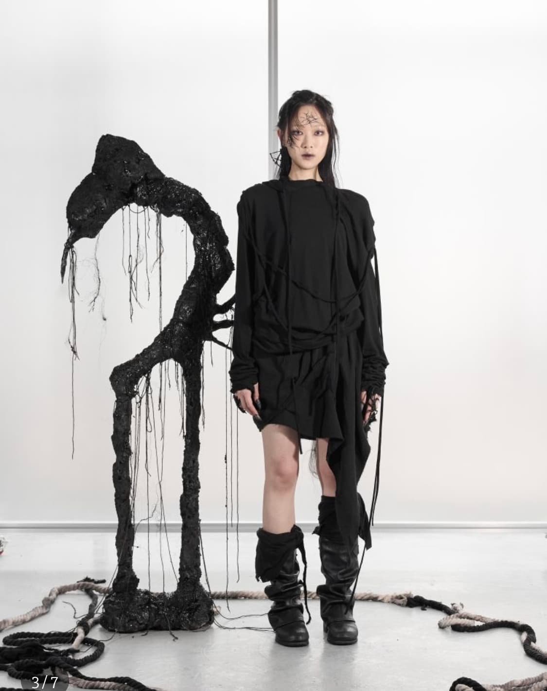 하르테올뎀  Rawcut Ballon Skirt 상품이미지3