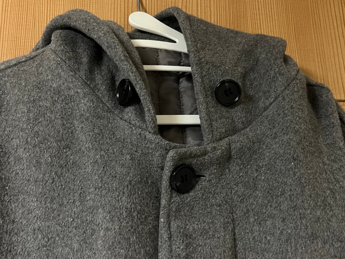 라퍼지스토어 울 후드 롱 코트 S 상품이미지4