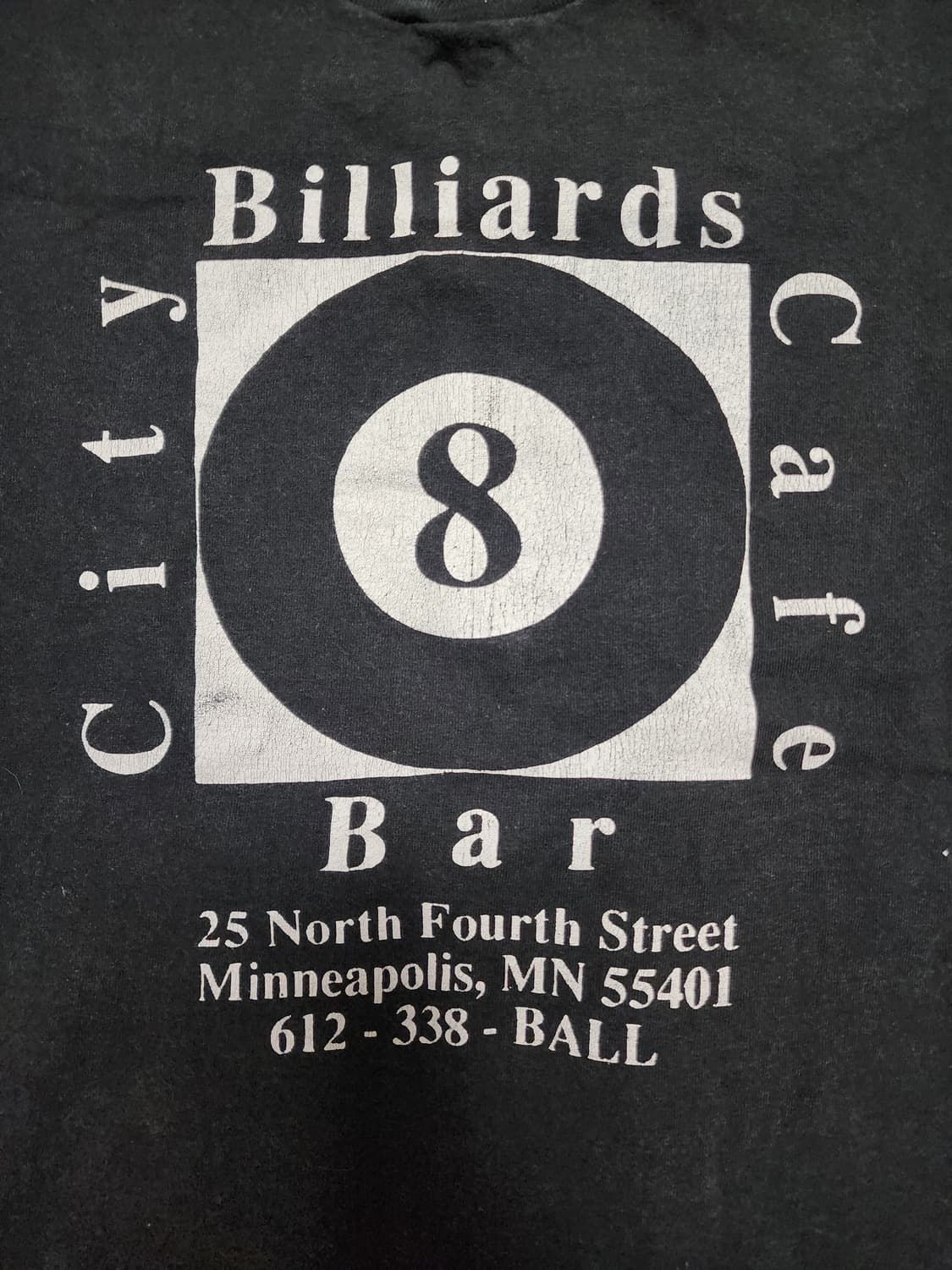 90s USA Fruit of the Loom Billiards Cafe 상품이미지4
