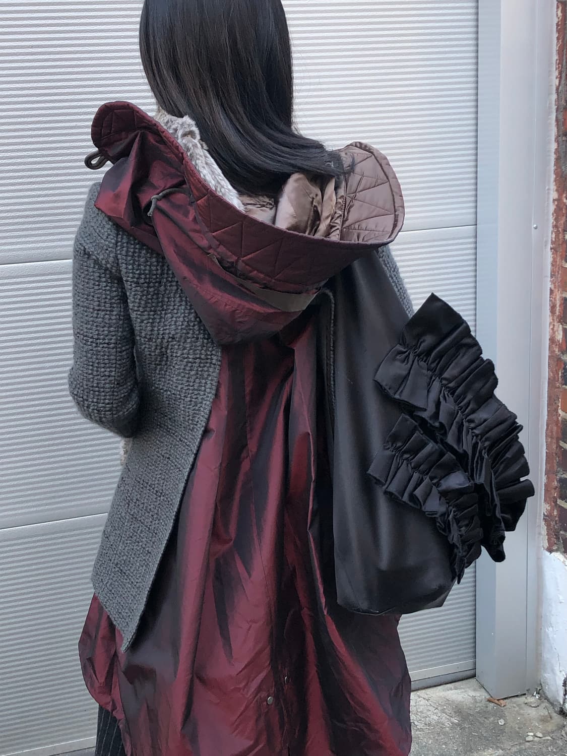 사카이 레이어드 코트 상품이미지1