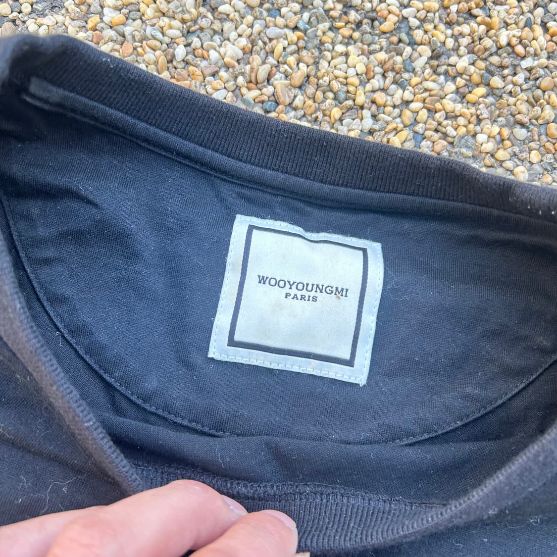 우영미(Wooyoungmi) 스퀘어 라벨 티셔츠 상품이미지4