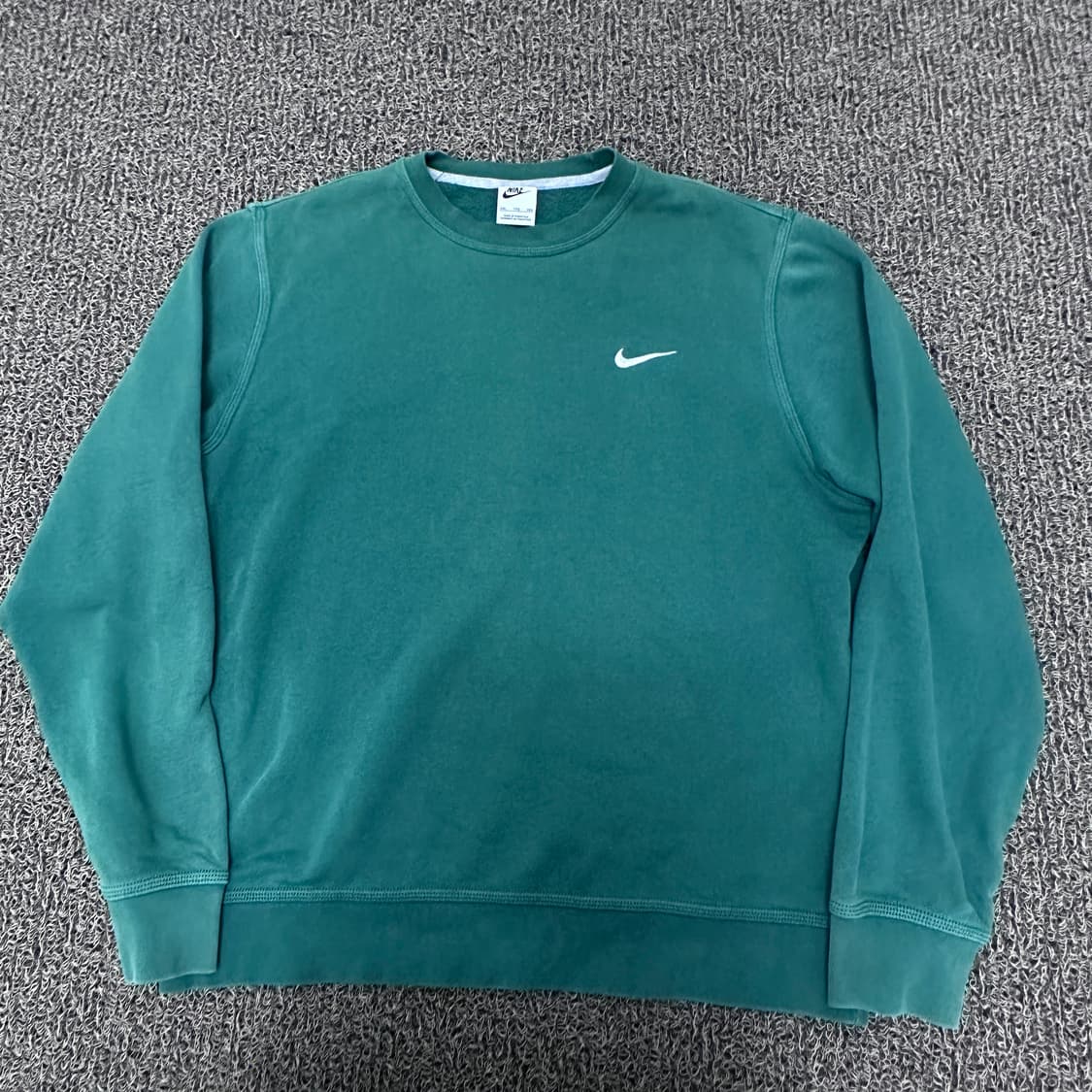 NIKE 나이키 기모 맨투맨 그린 2XL 상품이미지1