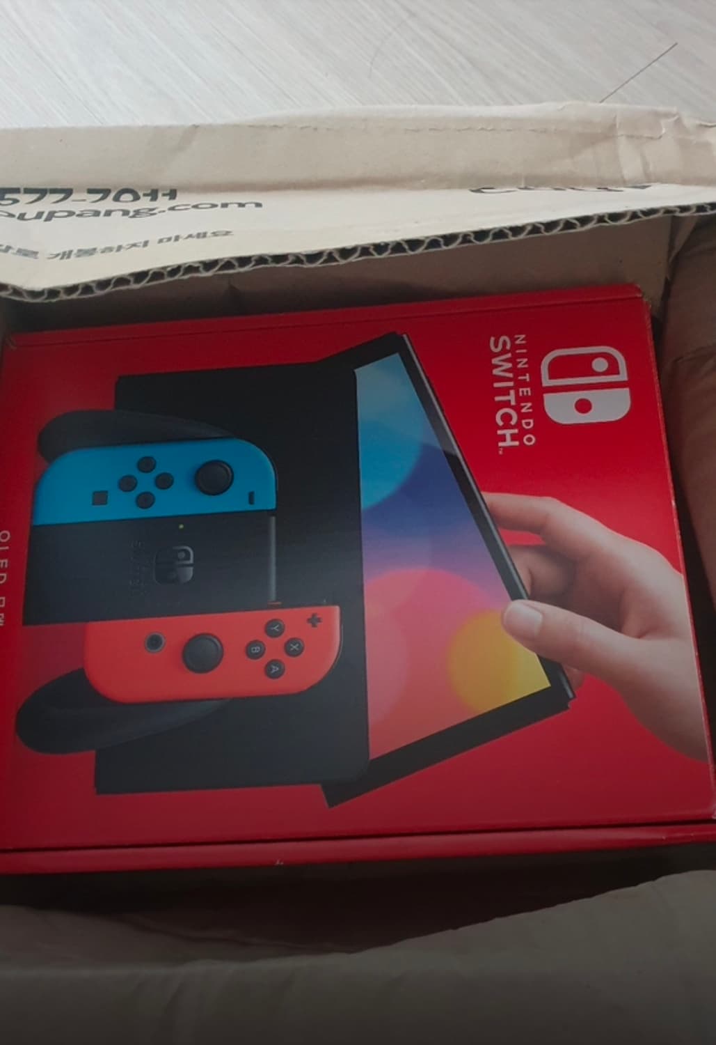 닌텐도 스위치 네온블루레드 미개봉 상품이미지1