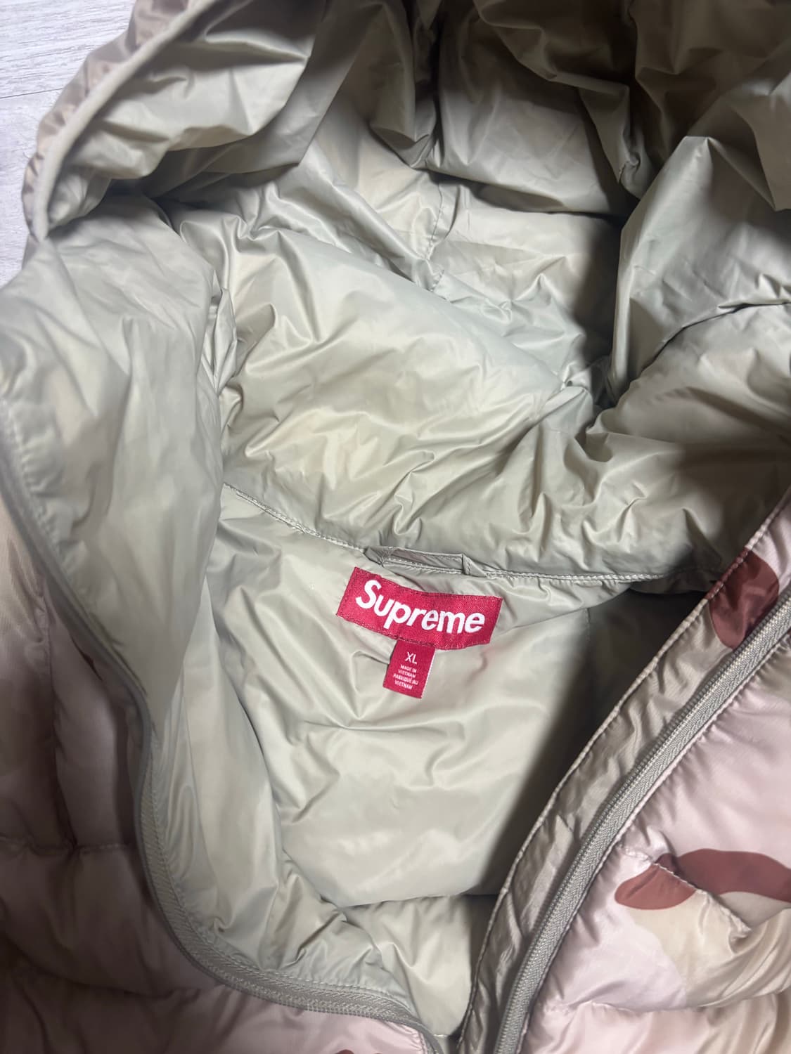 슈프림 마이크로 패딩 XL 상품이미지3