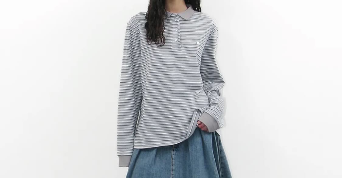 파르티멘토 스트라이프 롱슬리브 상품이미지1