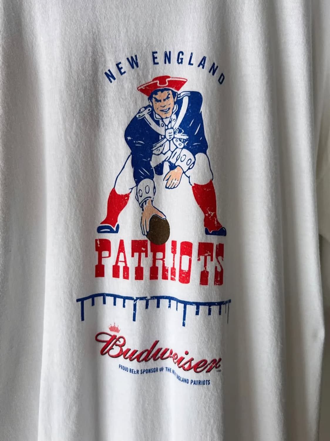 [XL]Budweiser 버드와이저 뉴 잉글랜드 프린팅 티셔츠 상품이미지1