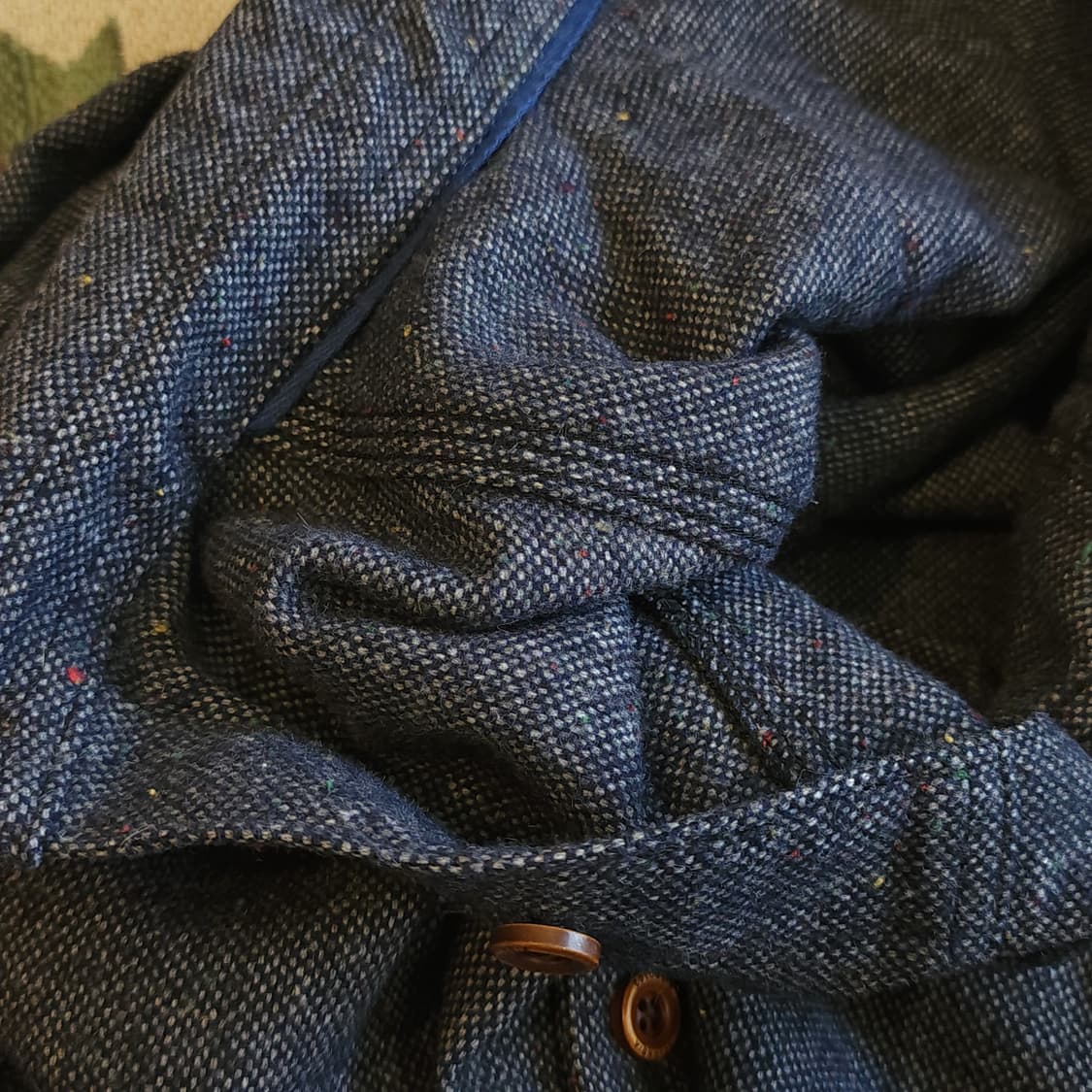 00s 컬럼비아 워크셔츠 스케일 헤비코튼 투포켓 울 셔츠 xl 상품이미지10