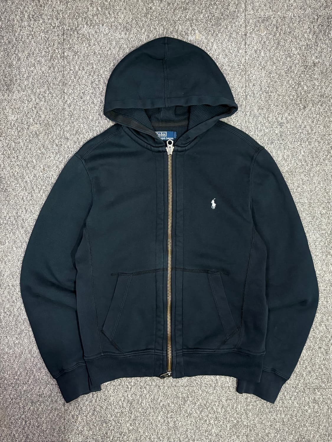00s 폴로 랄프로렌 와플짜임 후드집업 상품이미지1