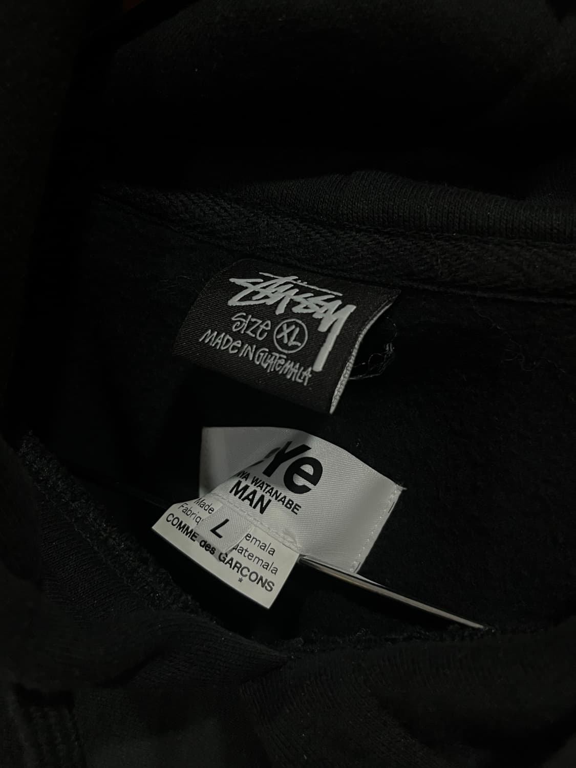 꼼데가르송 준야 와타나베 스투시 후드 베스트 L 상품이미지8