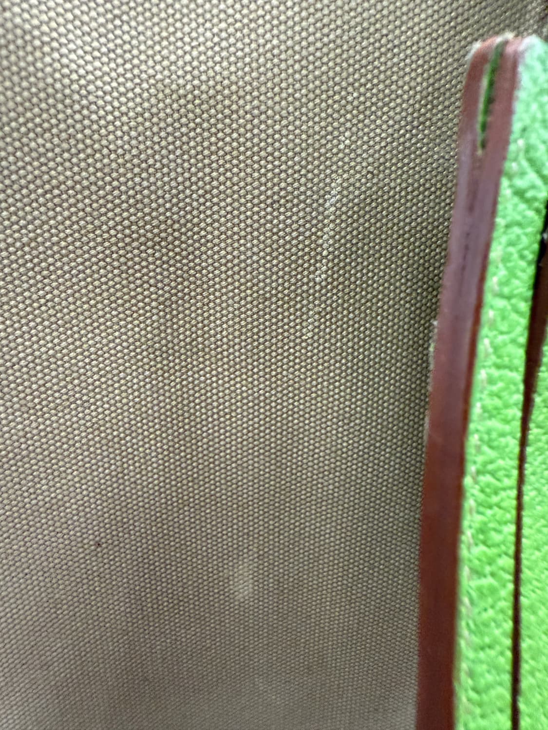 프라다 정품 바울레토 토트백 베이지/라임 상품이미지10