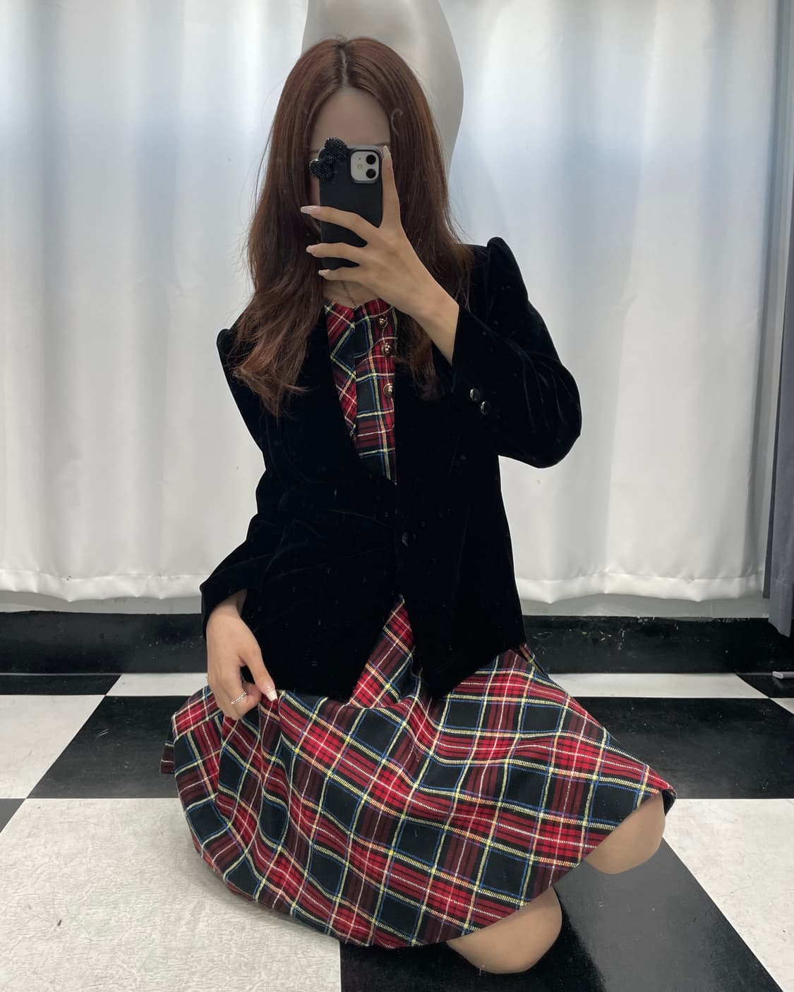 🎸체크 원피스🎸 상품이미지1