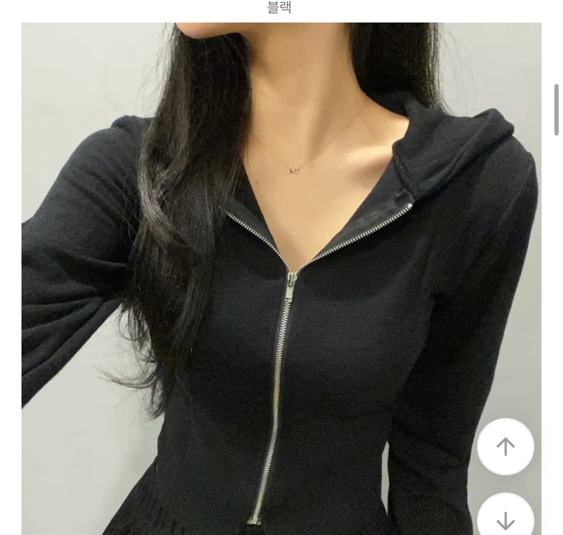 에이블리 슬림핏 후드집업  상품이미지1