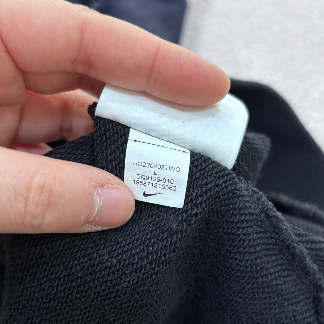 L 나이키 키즈 하프집업 맨투맨 티셔츠 0413E 상품이미지5