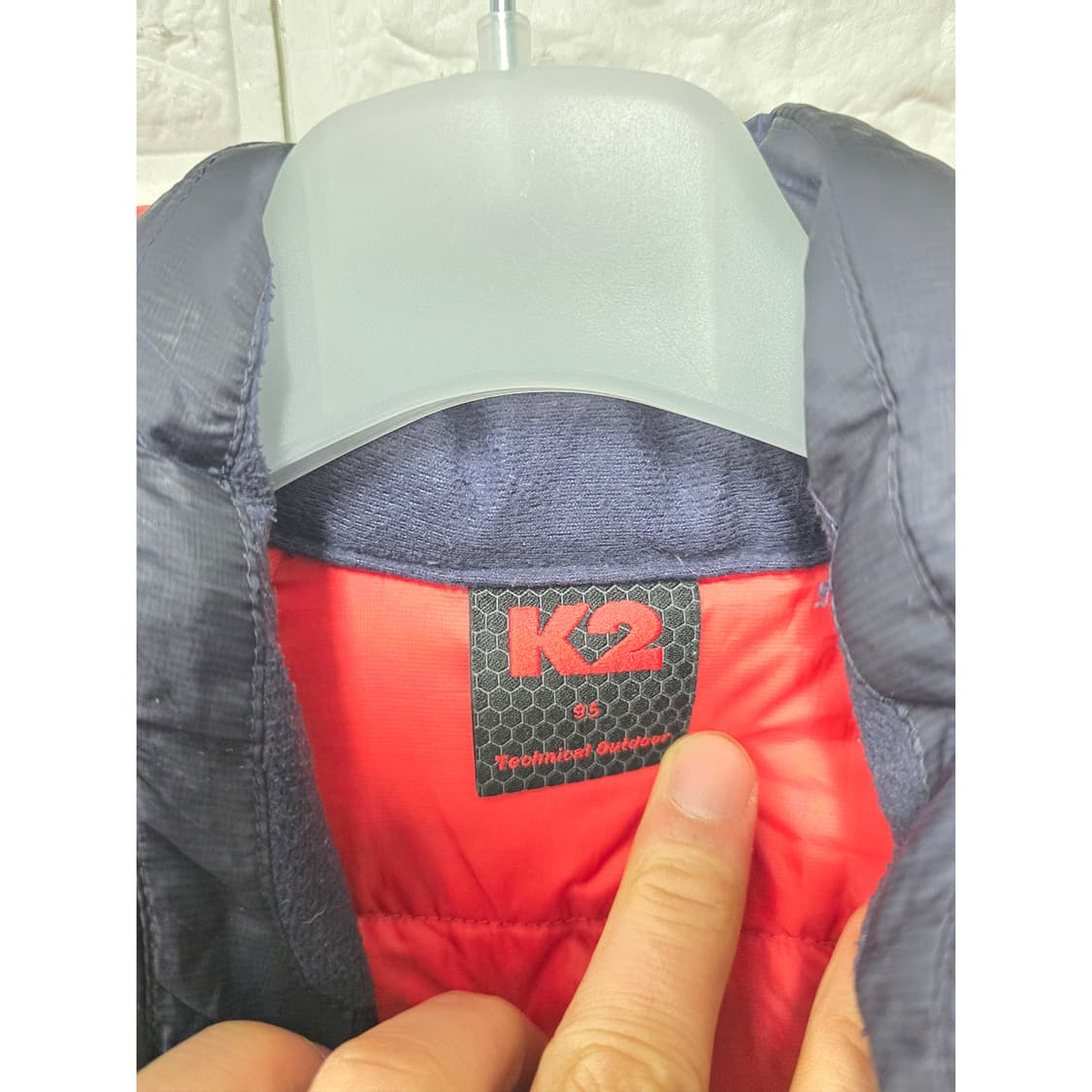 택포) K2 남성 윈드스토퍼 800 구스 다운 패딩 95 상품이미지2