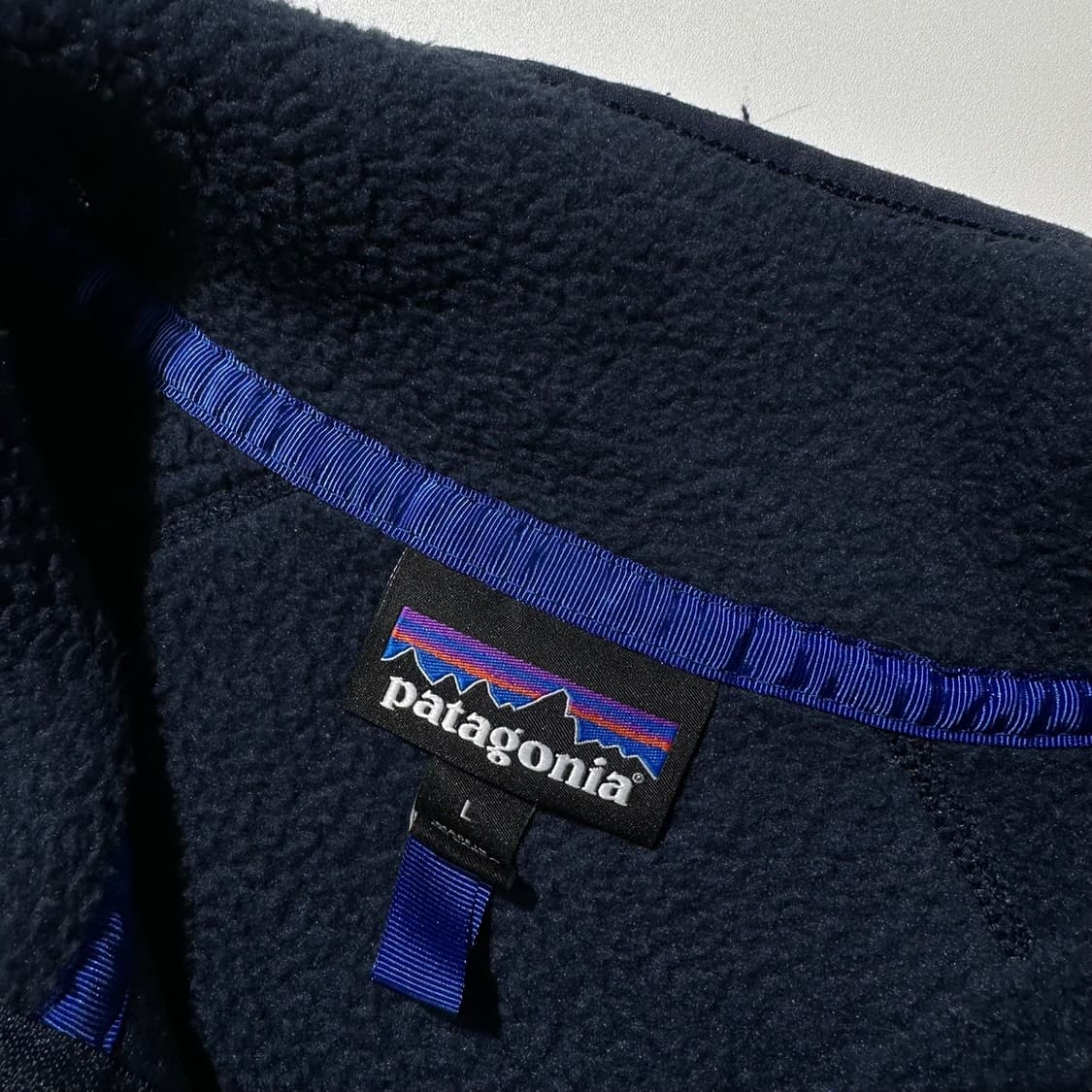 파타고니아 레트로 파일 플리스 후리스 자켓 네이비 상품이미지4