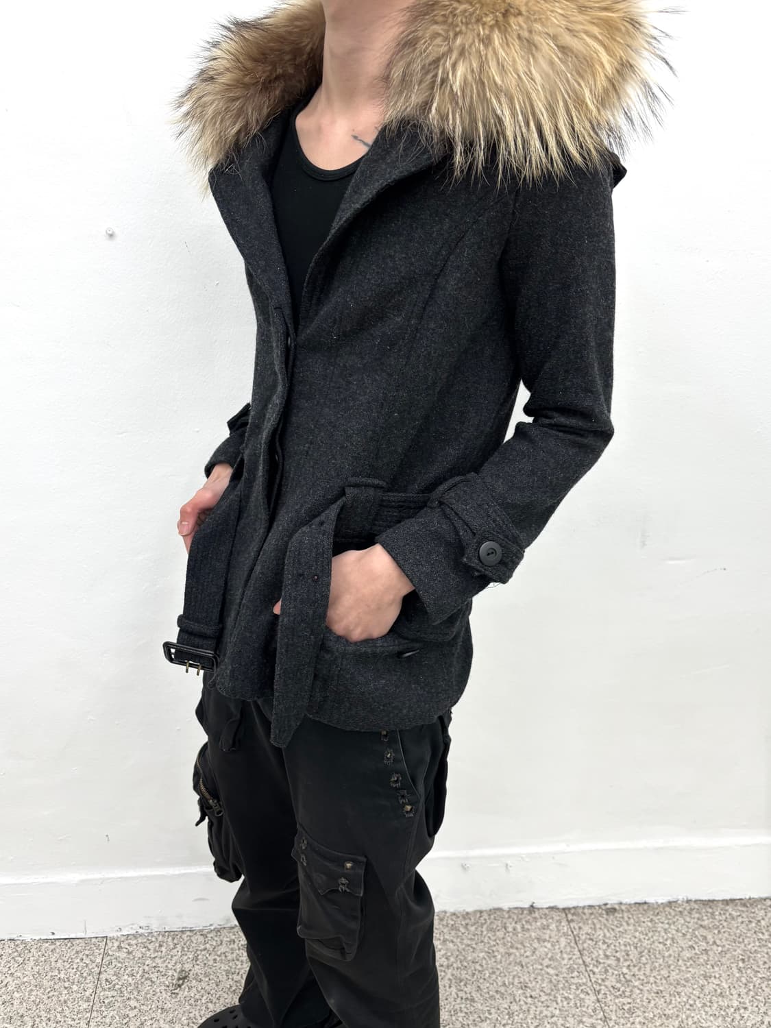 G.O.A 00s fur trimmed jacket  상품이미지5