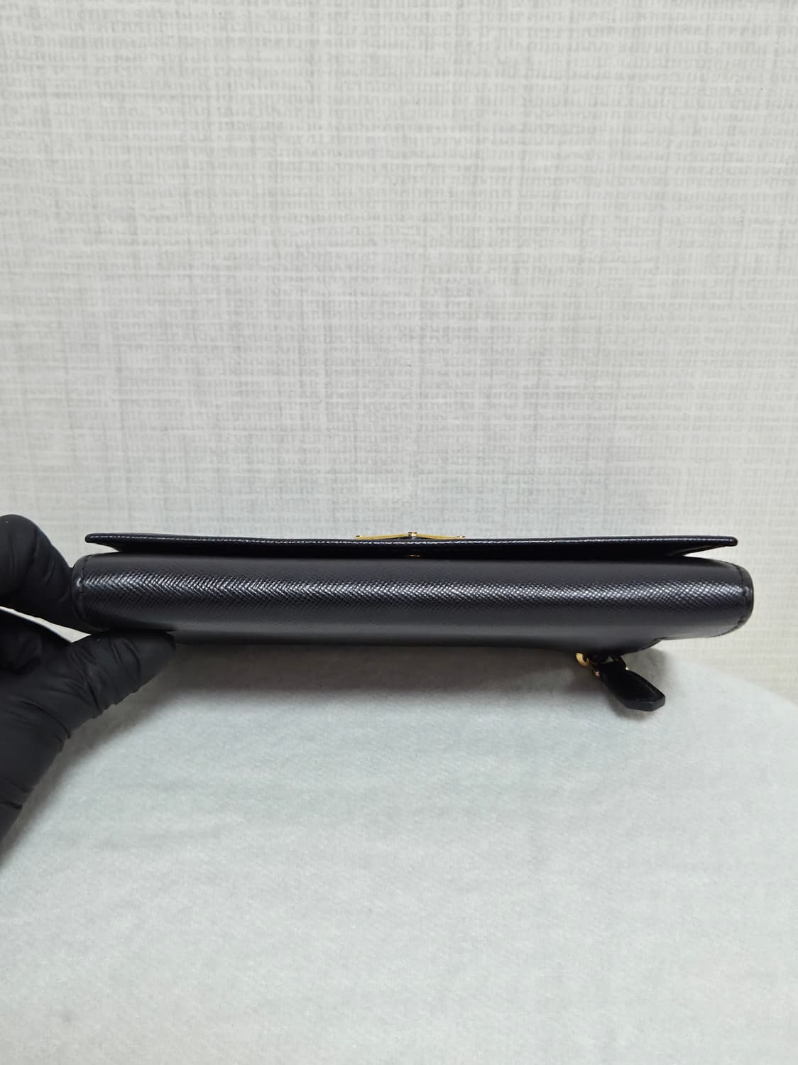 프라다 사피아노 장지갑 / 블랙 / 정품 상품이미지5