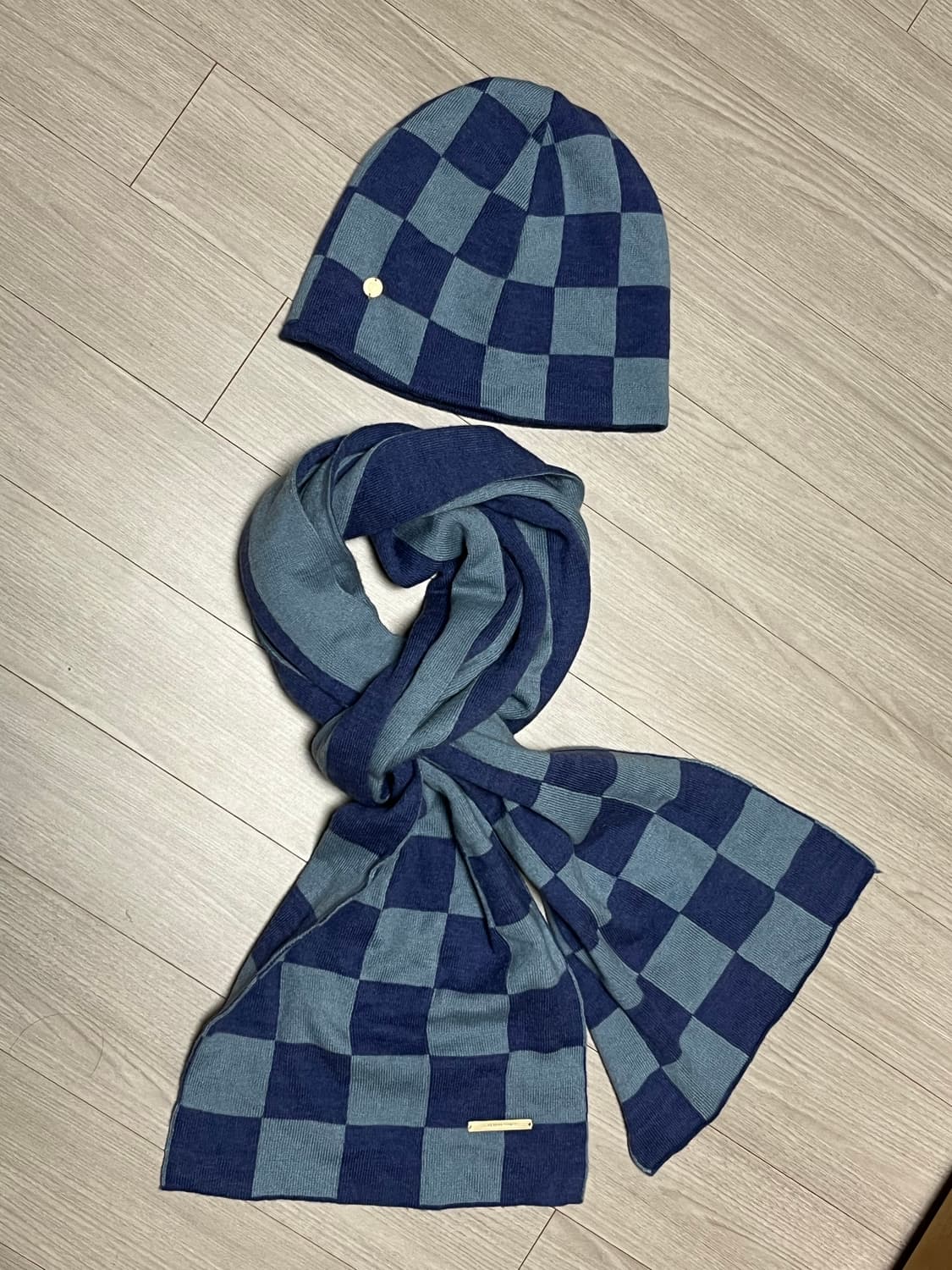 더오픈프로덕트 CHESSBOARD CHECK BEANIE,MUFFLER 상품이미지3