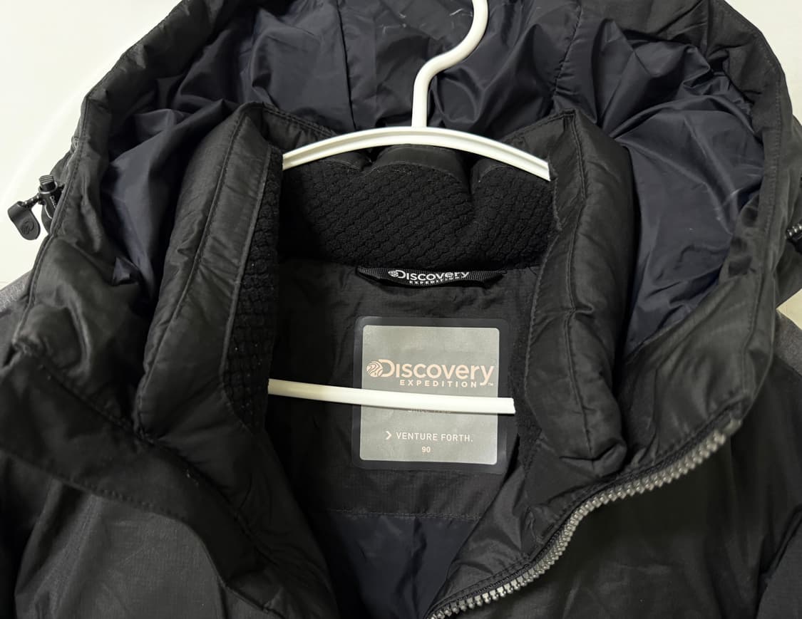 90사이즈 여성 디스커버리 덕다운 롱패딩 상품이미지4