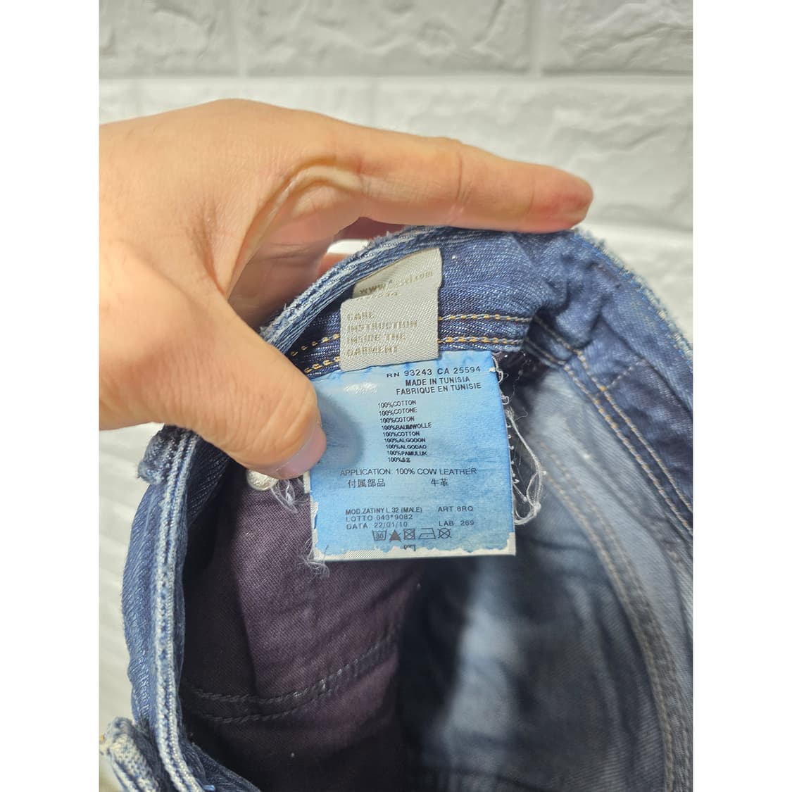 택포// 29인치 디젤 청바지  상품이미지3