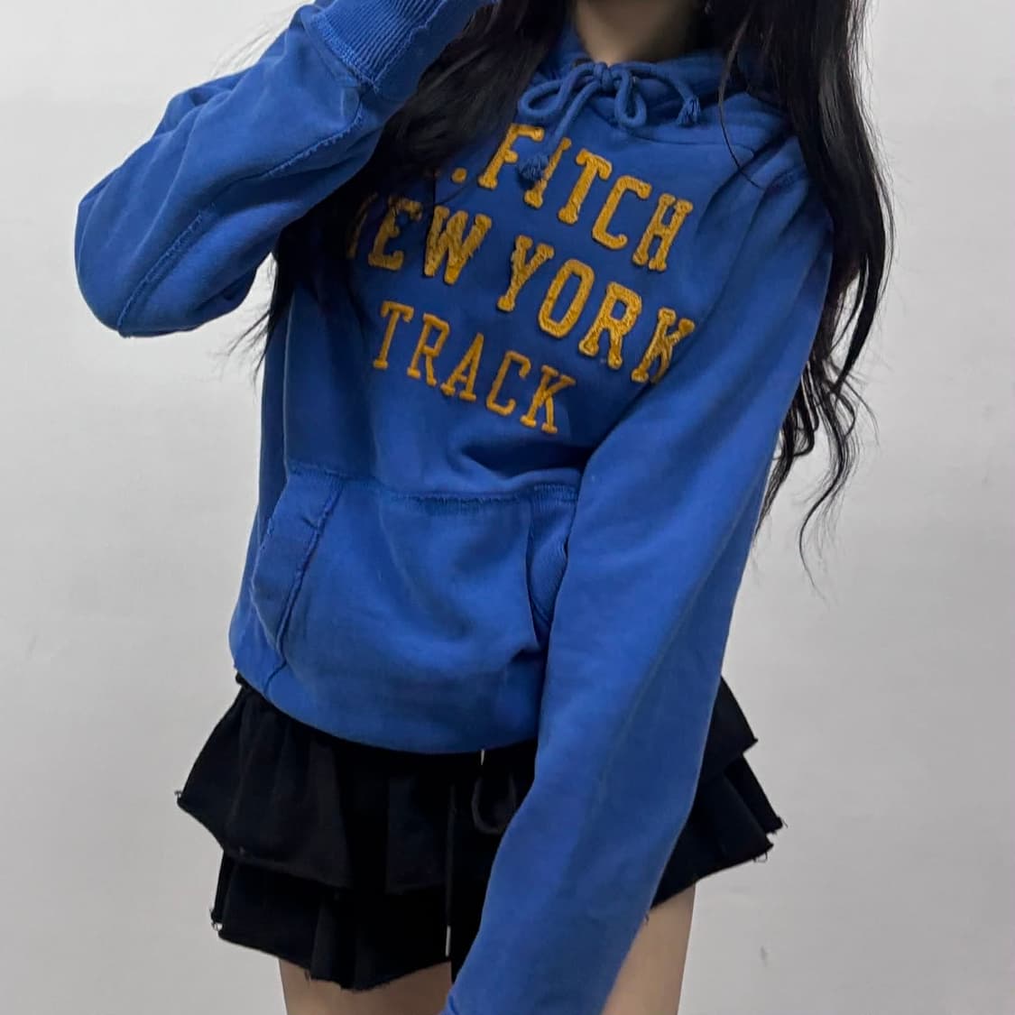 아베크롬비 y2k 올드스쿨 스웨트셔츠 후드티(M) 상품이미지2