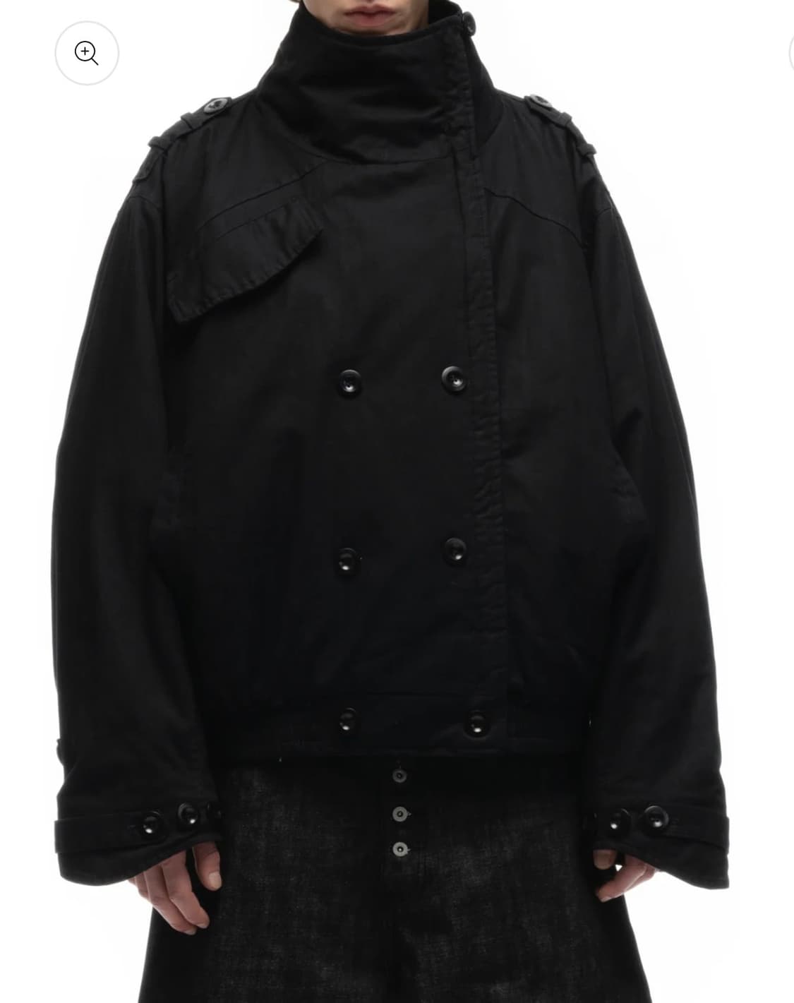 COMBAT PADDED PARKA Black / L 상품이미지1