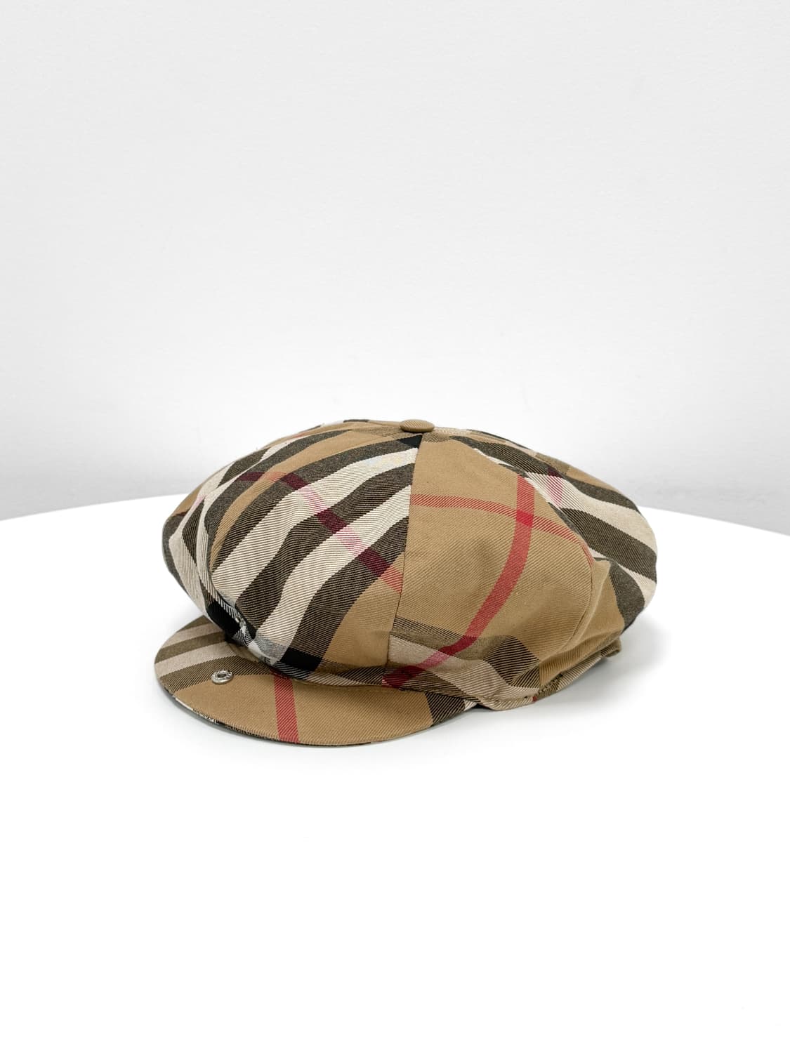 버버리 빈티지 체크 뉴스보이 캡 상품이미지1