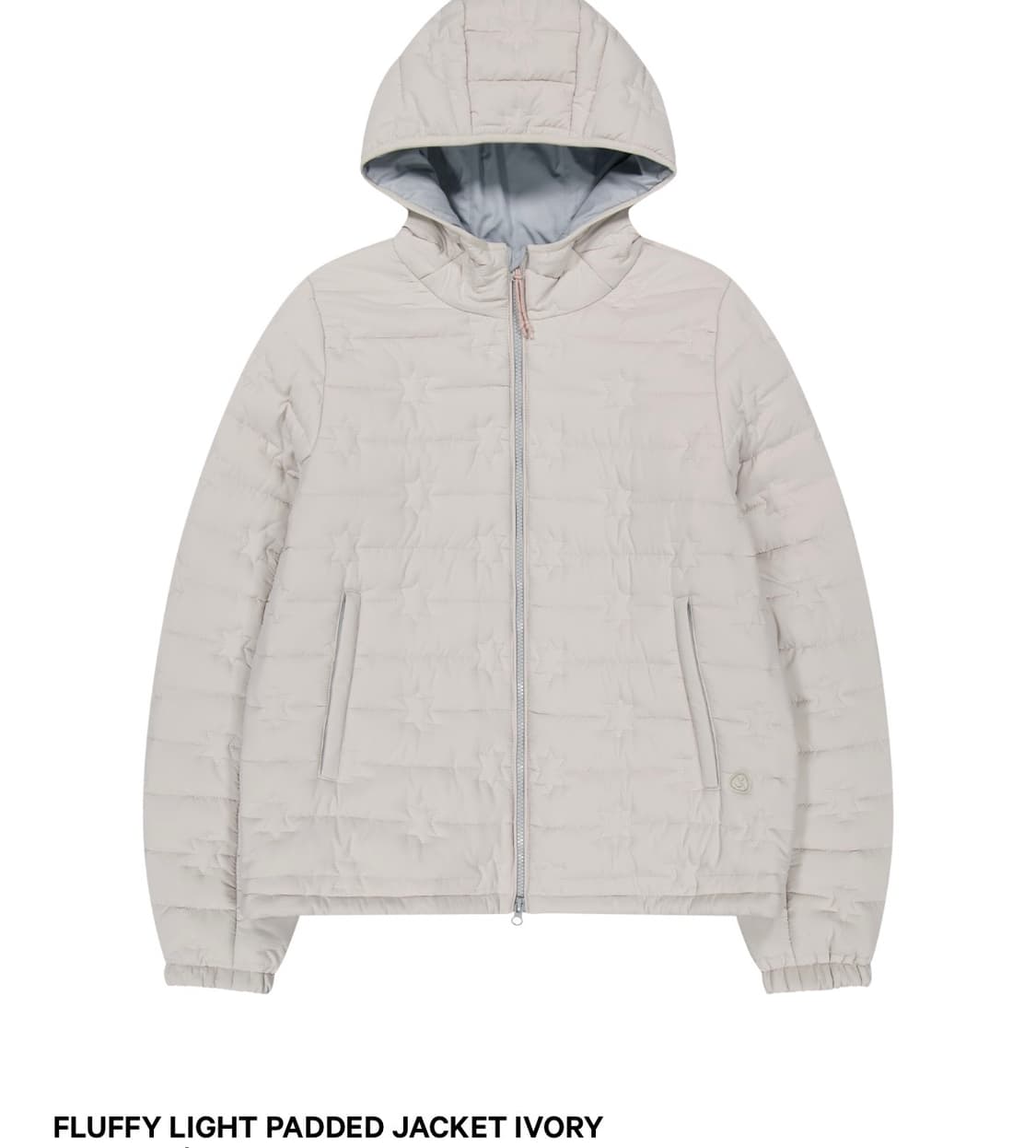 당일배송) 코이세이오 플러피 패딩 아이보리 별ㅍㅐ딩 상품이미지1