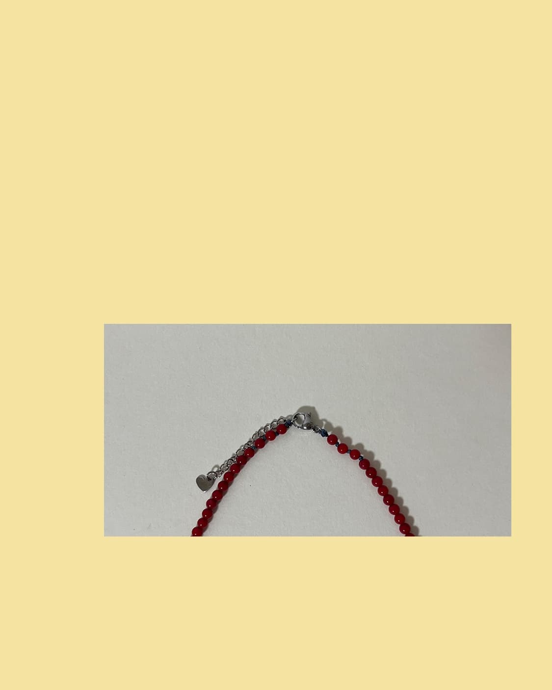 [오차드] 레드 산호 목걸이 상품이미지4