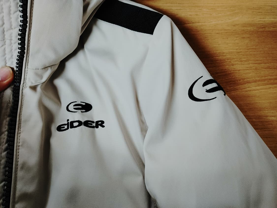 EiDER 아이더 여성  라쿤털 후드 숏패딩 상품이미지4