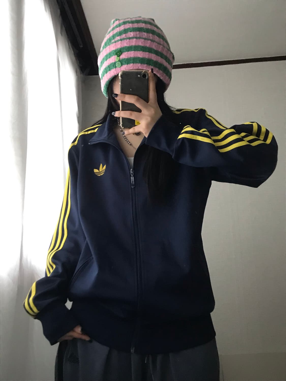 아디다스 네이비 옐로우 구파이어버드 져지 상품이미지6