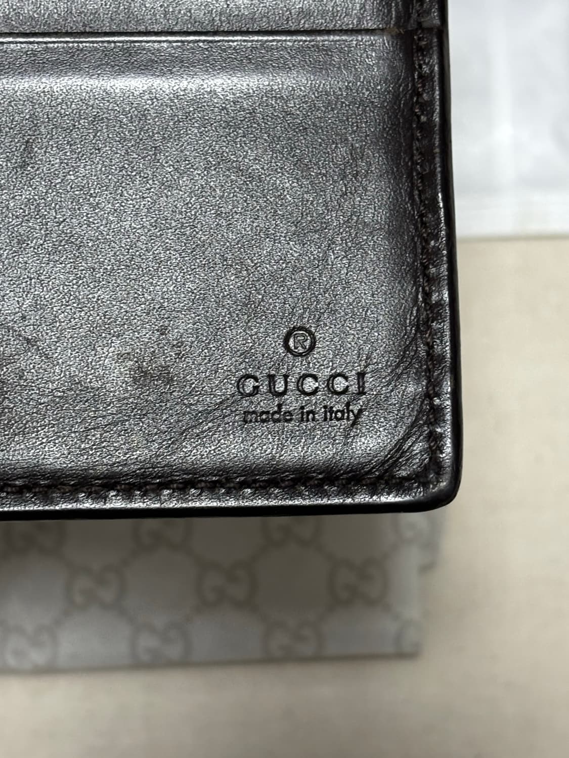 구찌 GG로고 시마 반지갑 [os] 상품이미지7