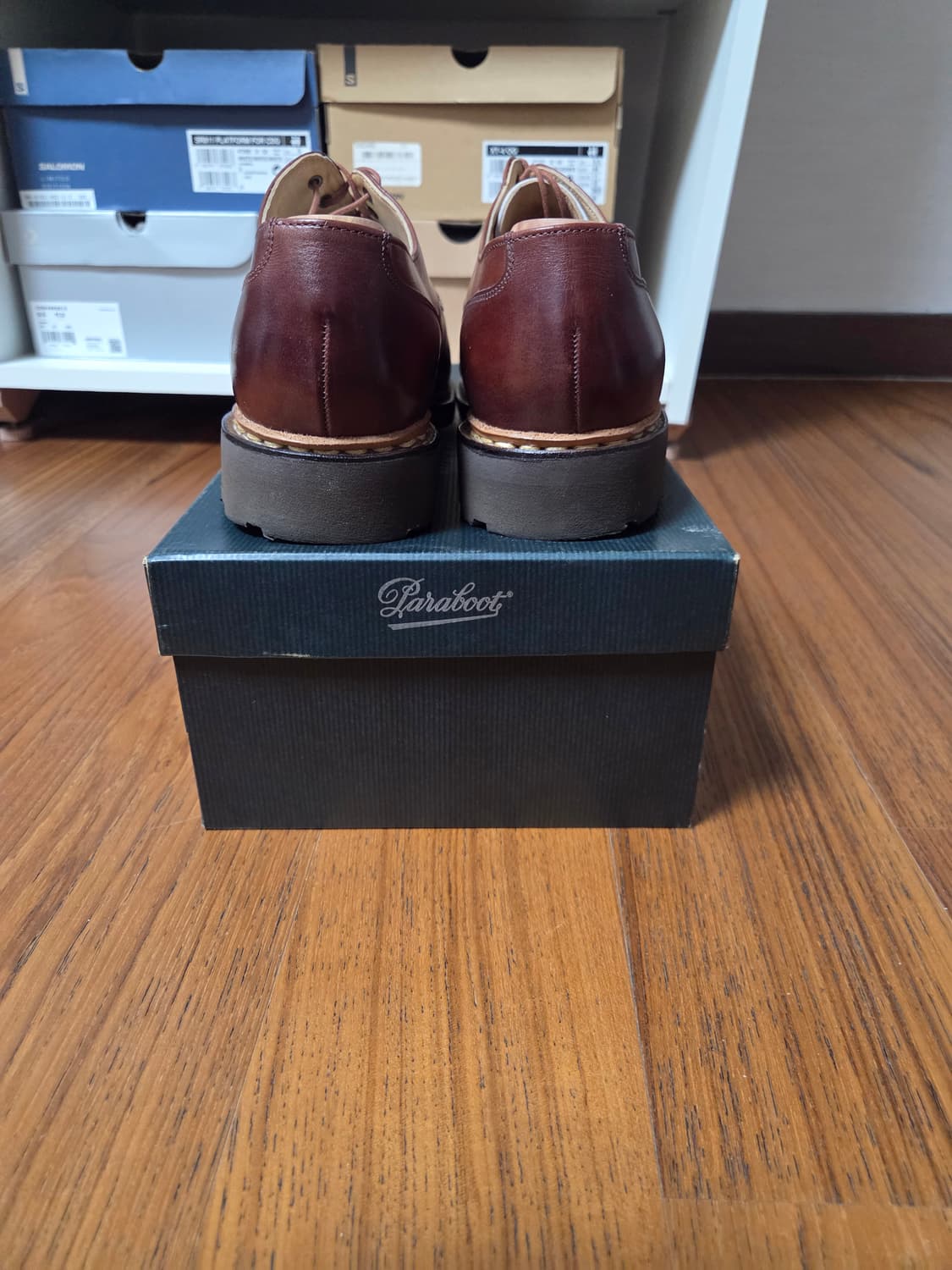 파라부트 샴보드 오크브라운 화이트 투톤  상품이미지3