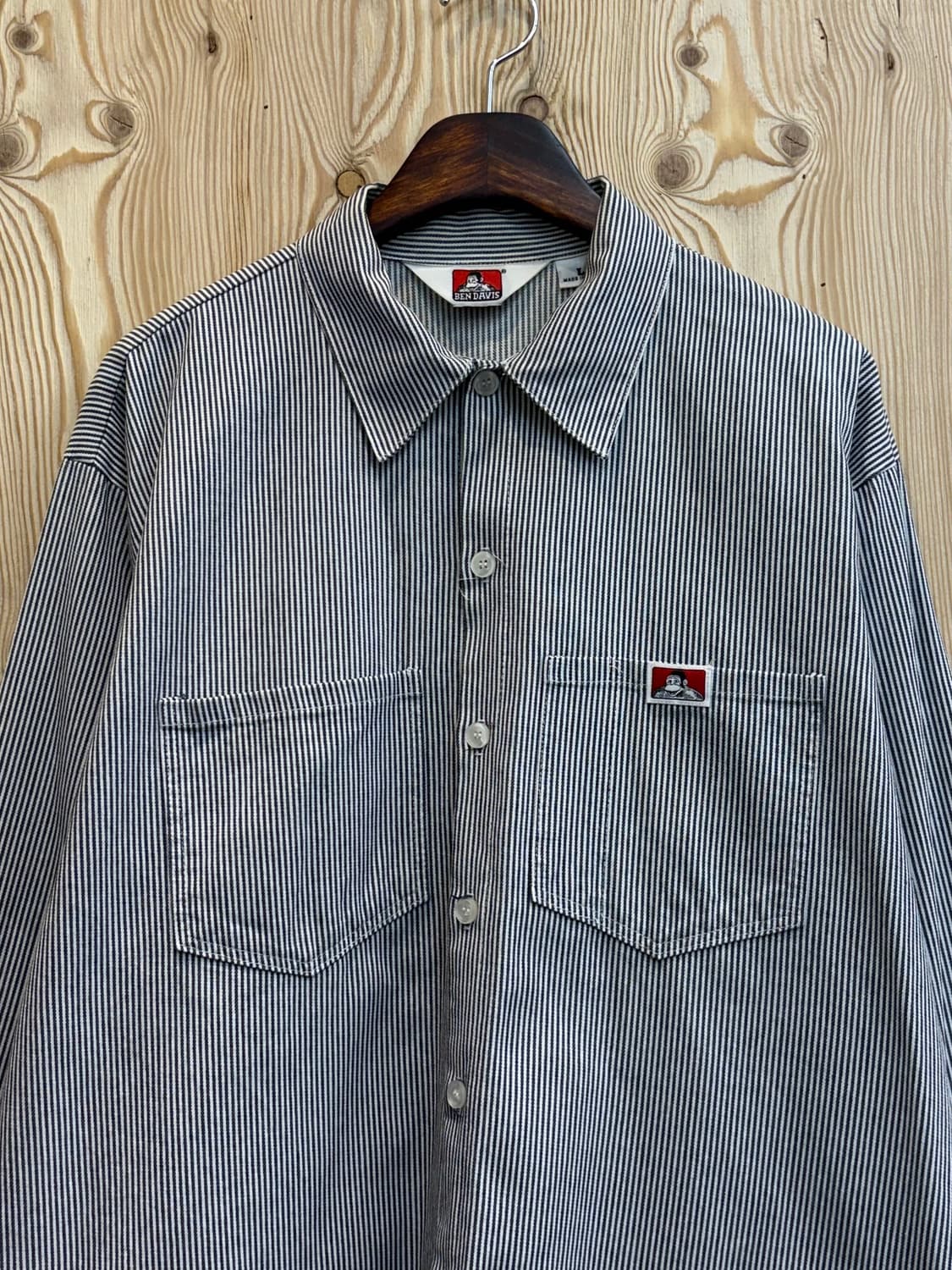벤 데이비스 히코리 스트라이프 워크 셔츠 상품이미지2