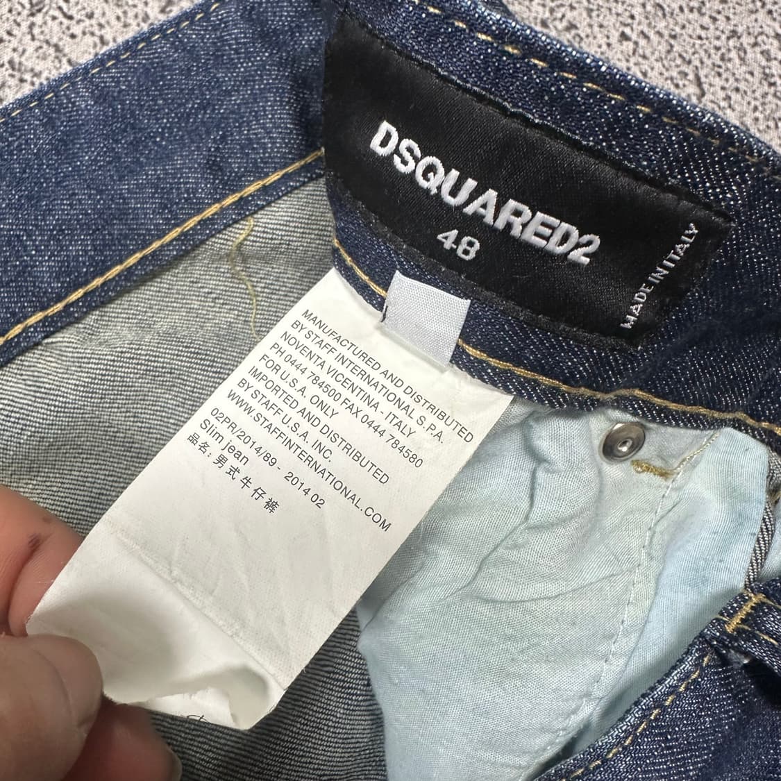 ✨ (바배) 디스퀘어드2 데님 팬츠 (48) 상품이미지4