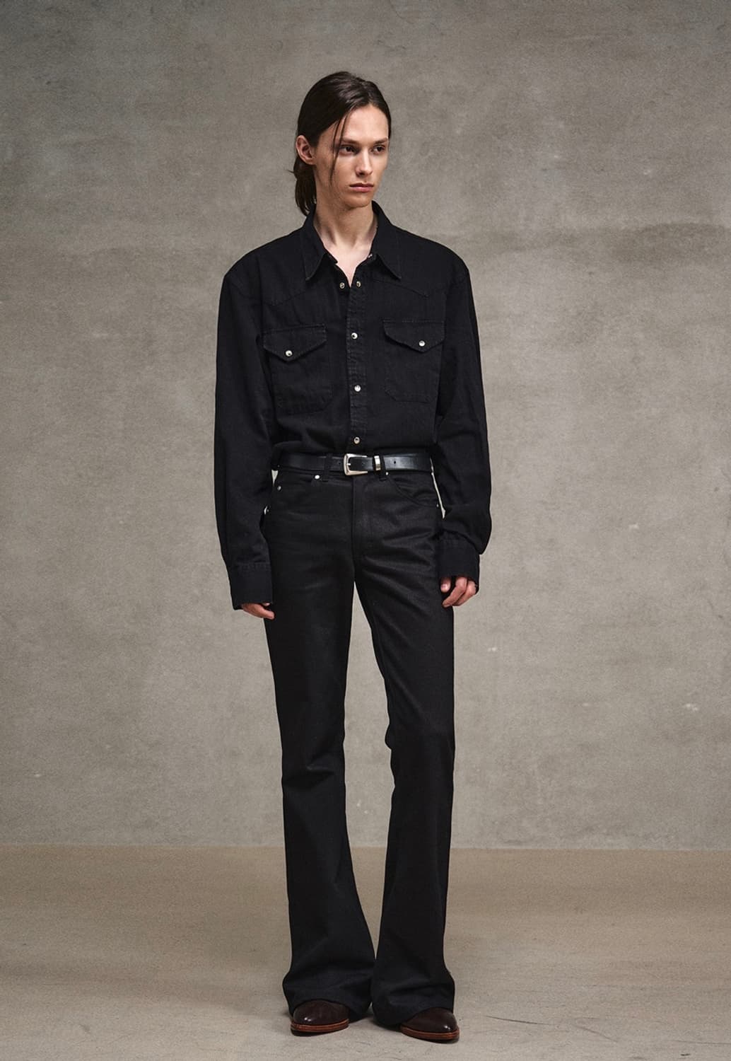 엘무드 플레어 팬츠 새상품 44 상품이미지2