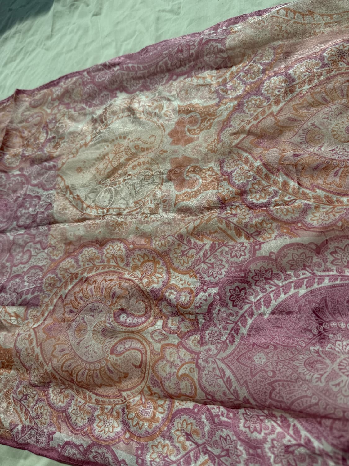 핑크 스카프 상품이미지4