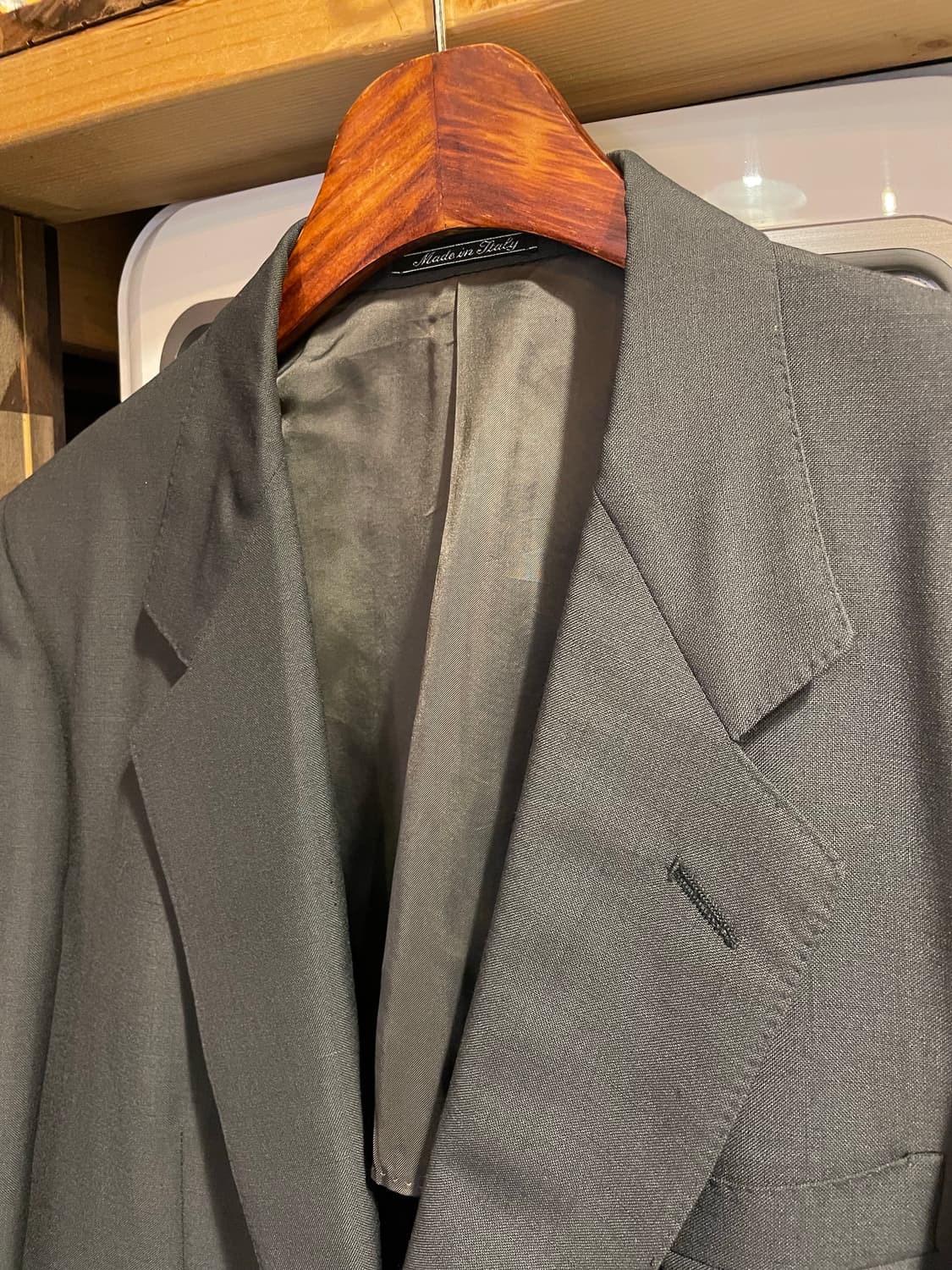 에르메네질도제냐 울/모헤어 블레이져 상품이미지3