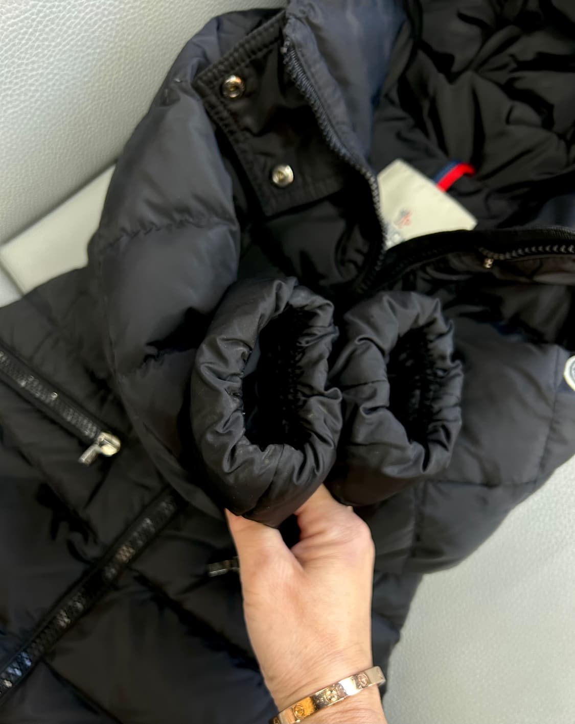 몽클레어 키즈 밀렌 블랙패딩(6세) 상품이미지8