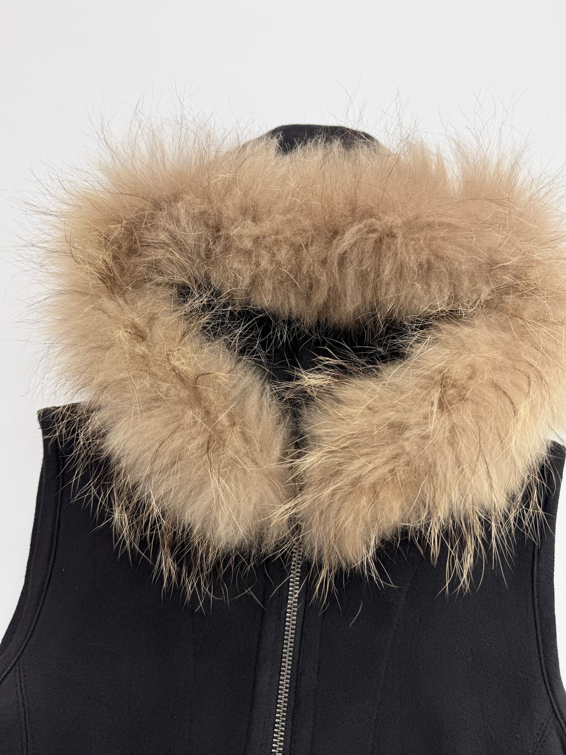 빈티지 Jet Label 퍼 후드집업 베스트 상품이미지2