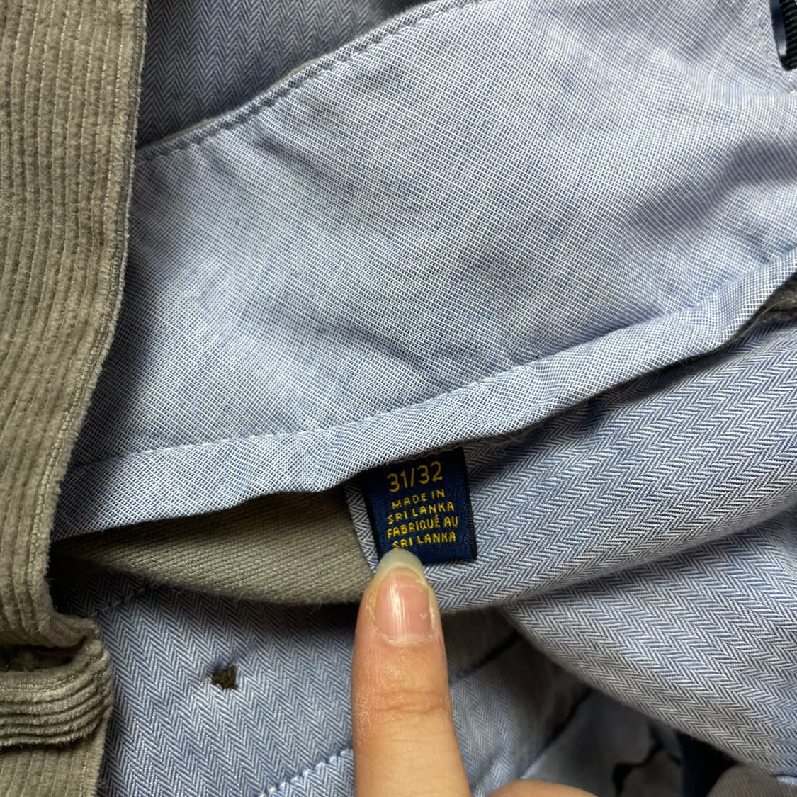 (34) 폴로랄프로렌 그레이브라운 코듀로이 팬츠 상품이미지6